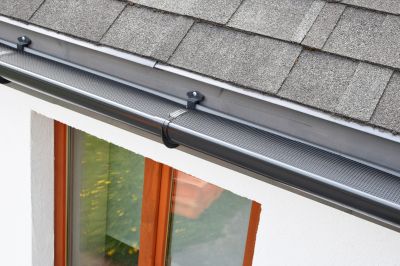 Residential Gutter Cover on Home